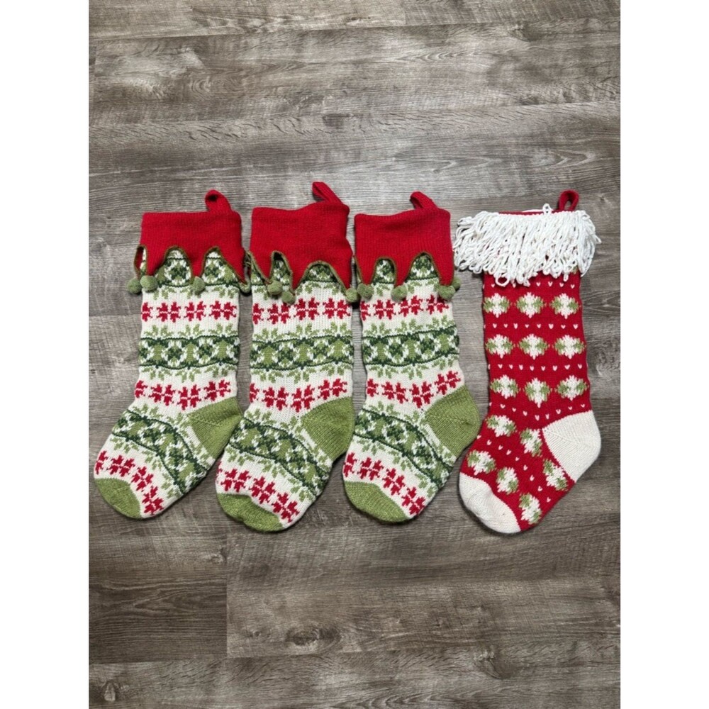 Pier One Imports 4 Piece Stocking Set